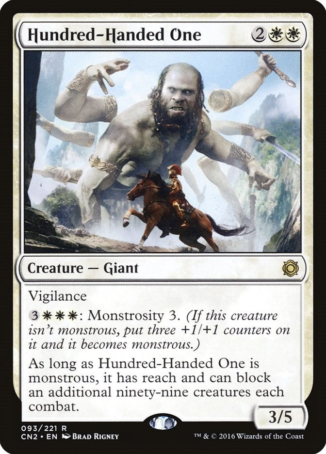 Hundred-Handed One (93) (Conspiracy: Take the Crown)