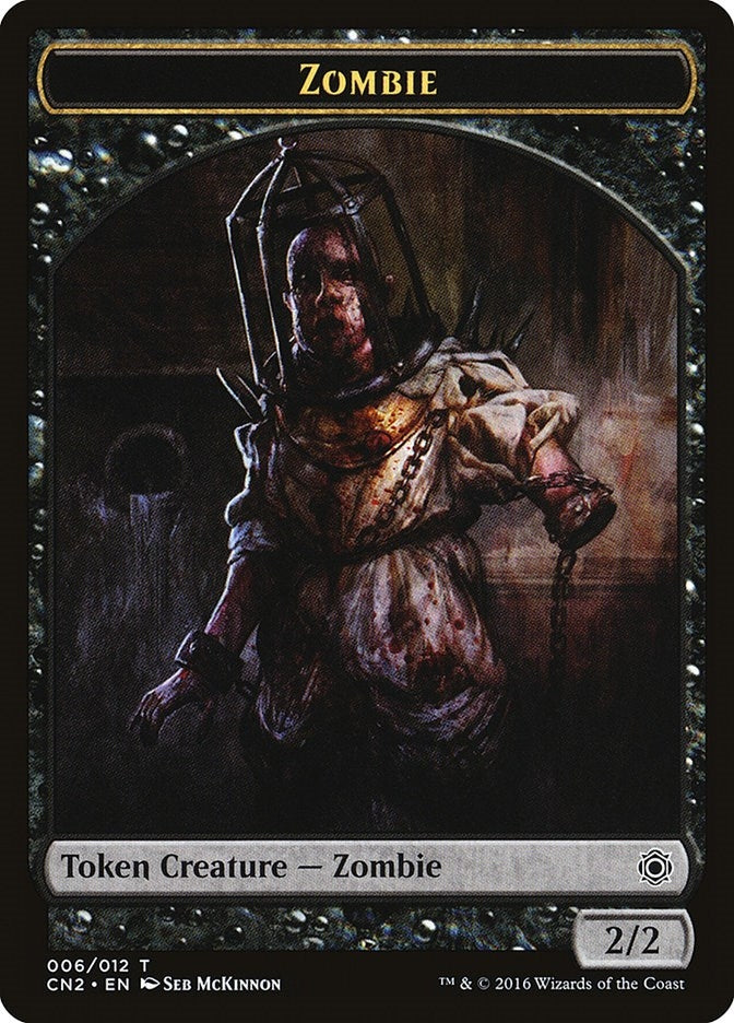 Zombie Token (6) (Conspiracy: Take the Crown)