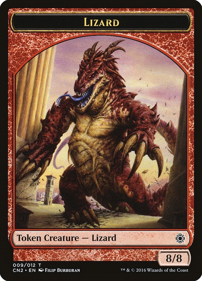 Lizard Token (9) (Conspiracy: Take the Crown)