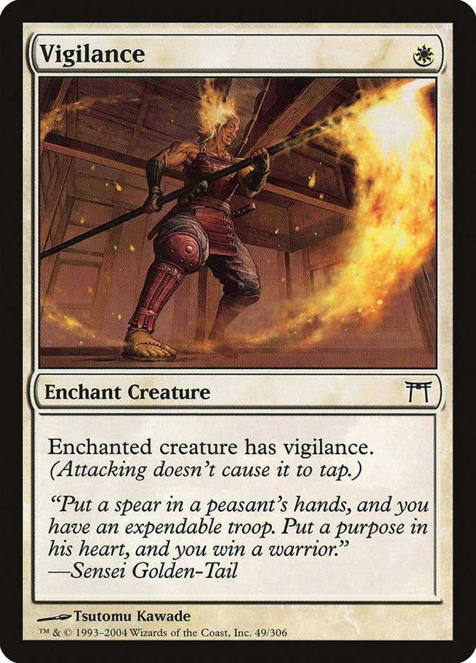 Image for Vigilance (49) (Champions of Kamigawa) - Magic: The Gathering