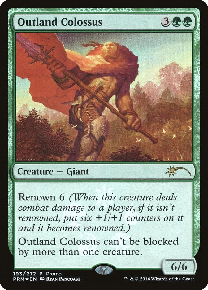 Outland Colossus (193) (Unique and Miscellaneous Promos)