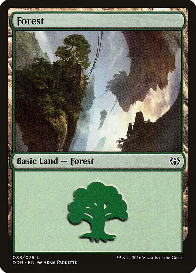 Forest (033) (33) (Duel Decks: Nissa vs. Ob Nixilis)