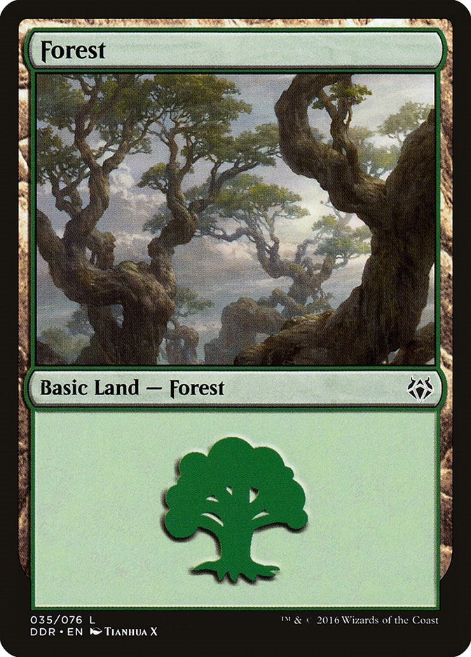 Forest (035) (35) (Duel Decks: Nissa vs. Ob Nixilis)