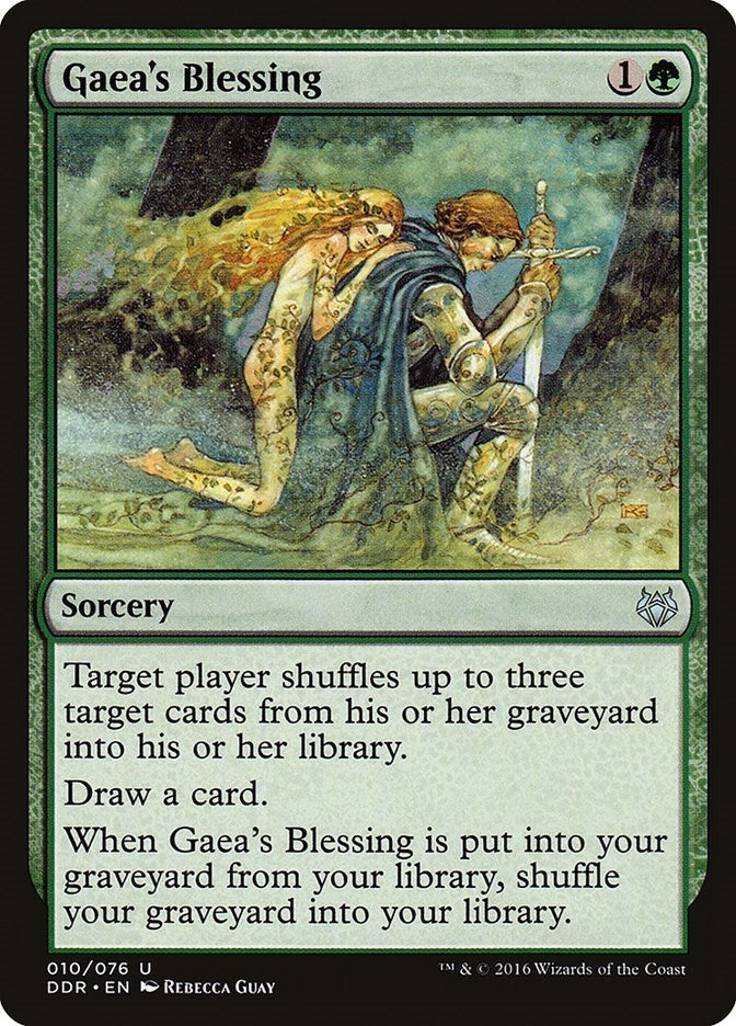Gaea's Blessing (10) (Duel Decks: Nissa vs. Ob Nixilis)