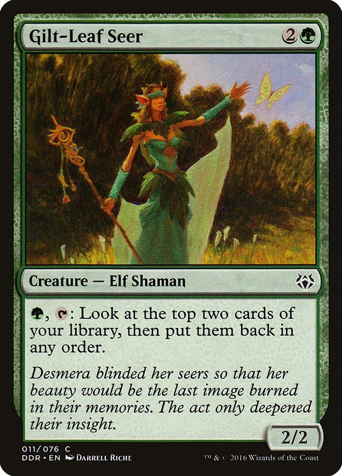 Gilt-Leaf Seer (11) (Duel Decks: Nissa vs. Ob Nixilis)