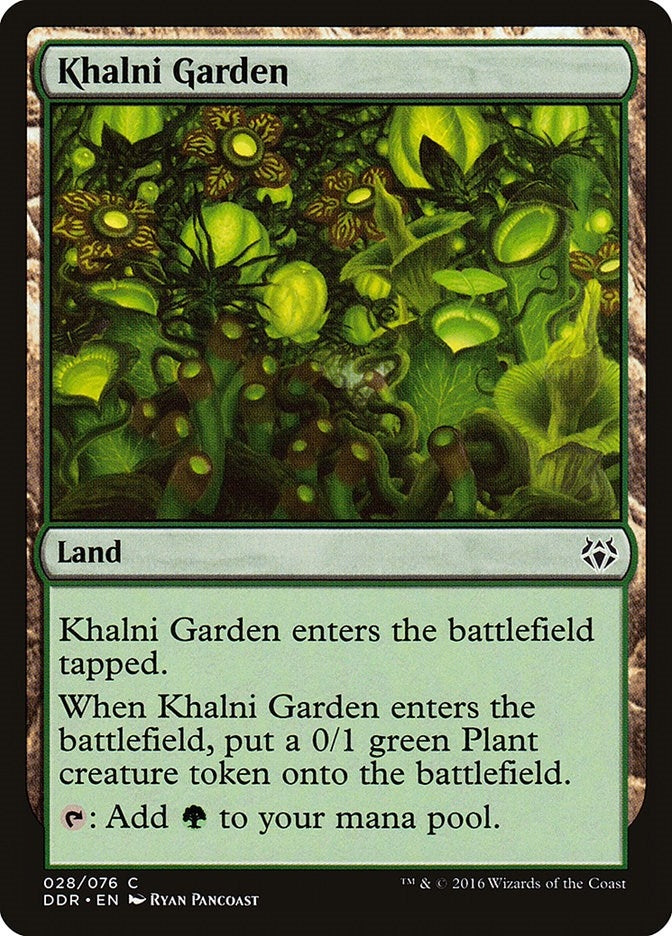 Khalni Garden (28) (Duel Decks: Nissa vs. Ob Nixilis)
