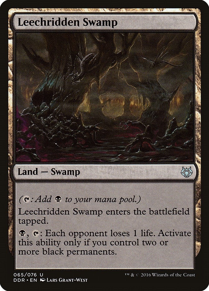 Leechridden Swamp (65) (Duel Decks: Nissa vs. Ob Nixilis)