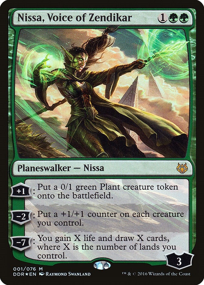 Nissa, Voice of Zendikar (1) (Duel Decks: Nissa vs. Ob Nixilis)