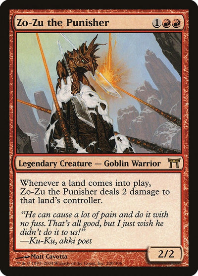Zo-Zu the Punisher (200) (Champions of Kamigawa)