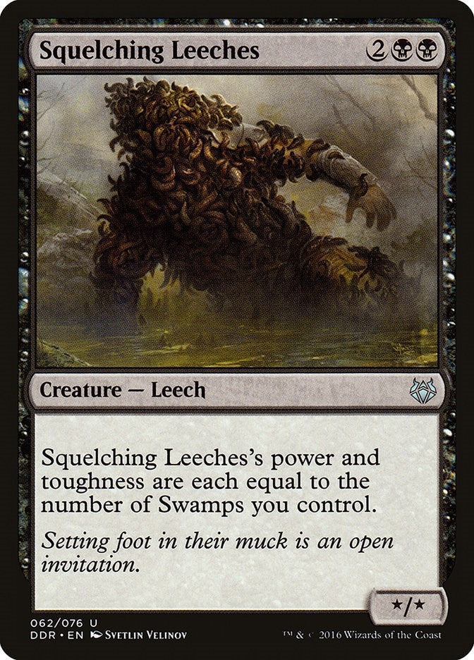 Squelching Leeches (62) (Duel Decks: Nissa vs. Ob Nixilis)
