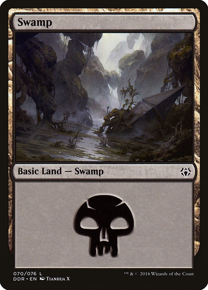 Swamp (070) (70) (Duel Decks: Nissa vs. Ob Nixilis)
