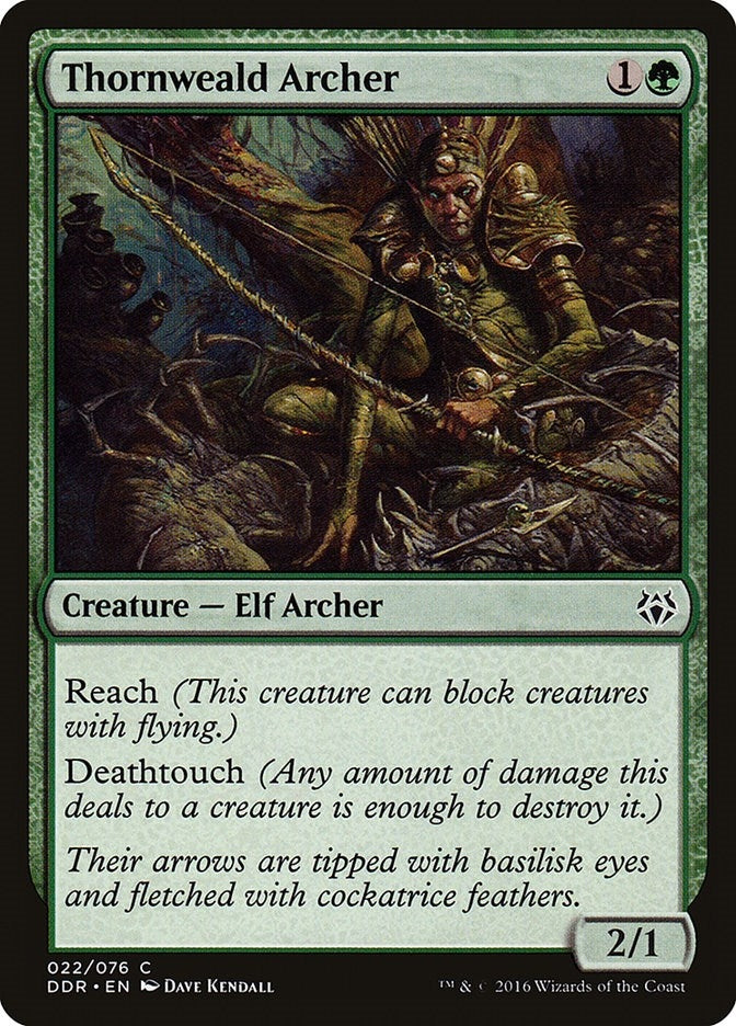Thornweald Archer (22) (Duel Decks: Nissa vs. Ob Nixilis)