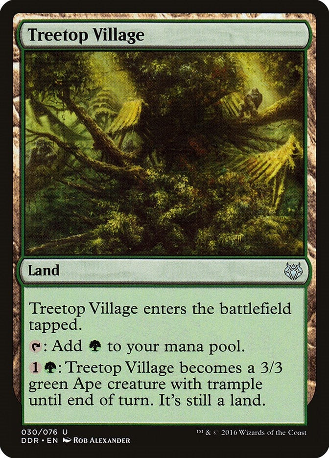 Treetop Village (30) (Duel Decks: Nissa vs. Ob Nixilis)