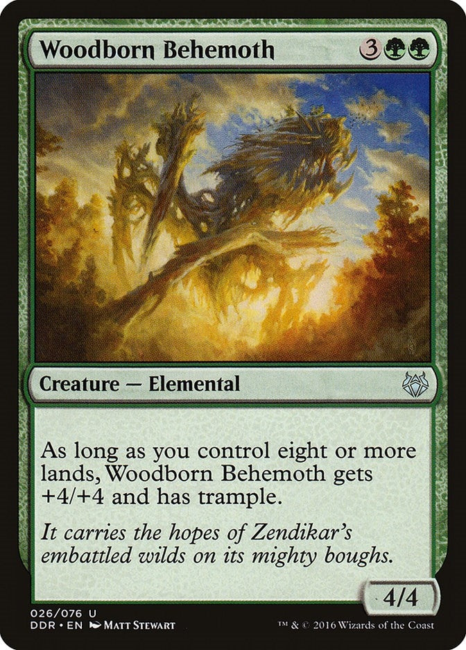 Woodborn Behemoth (26) (Duel Decks: Nissa vs. Ob Nixilis)