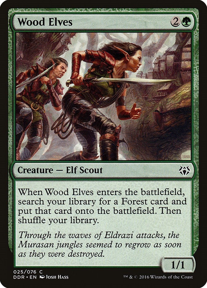 Wood Elves (25) (Duel Decks: Nissa vs. Ob Nixilis)