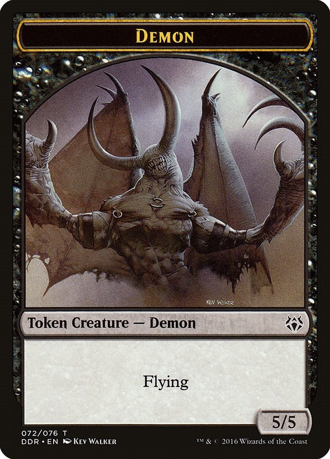 Demon Token (72) (Duel Decks: Nissa vs. Ob Nixilis)