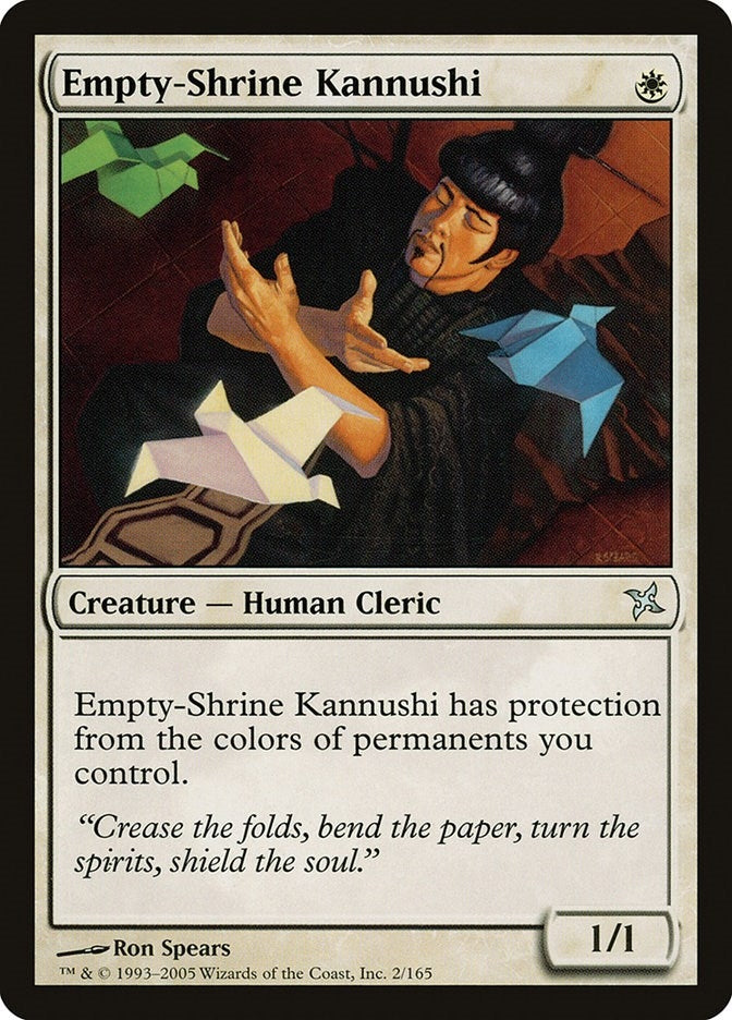 Empty-Shrine Kannushi (2) (Betrayers of Kamigawa)