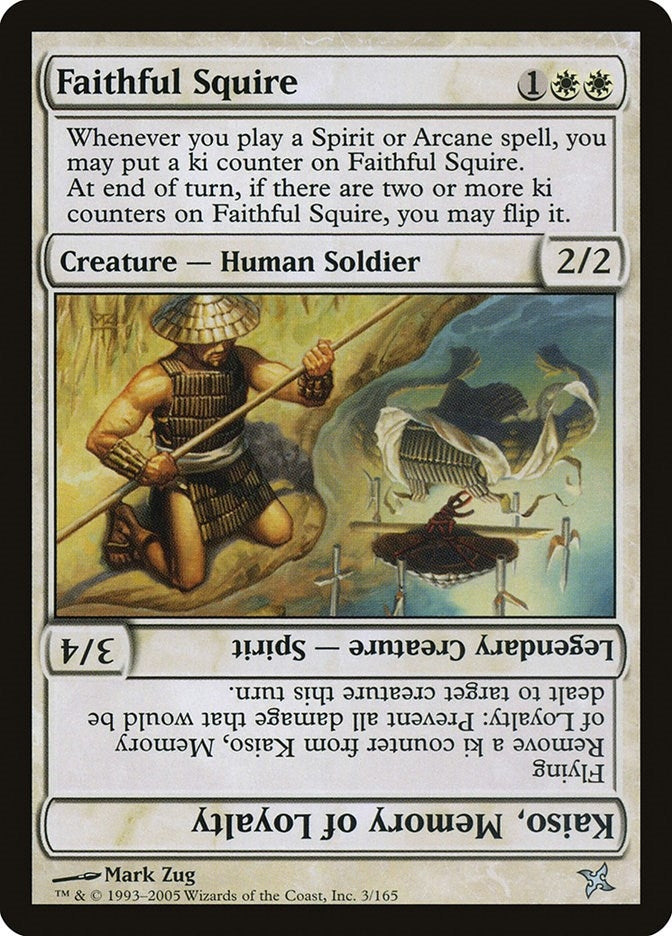 Faithful Squire (3) (Betrayers of Kamigawa)