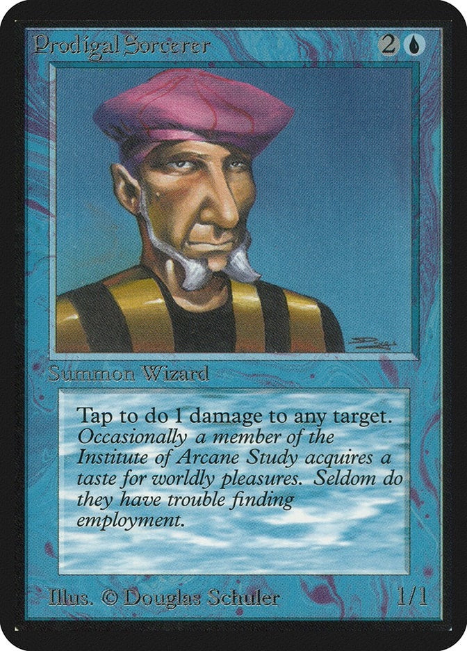 Prodigal Sorcerer (Alpha Edition)