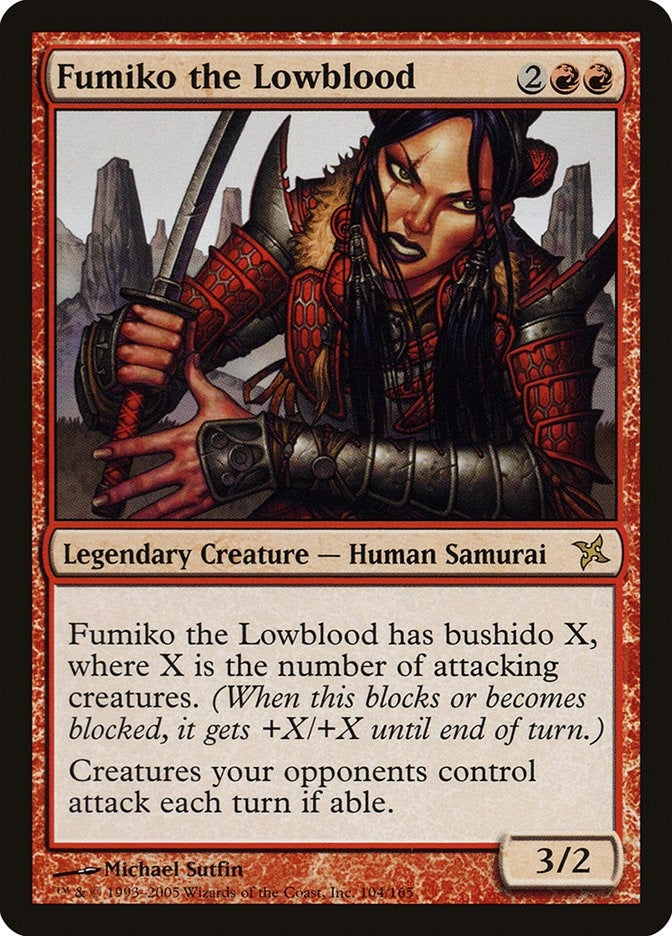 Fumiko the Lowblood (104) (Betrayers of Kamigawa)