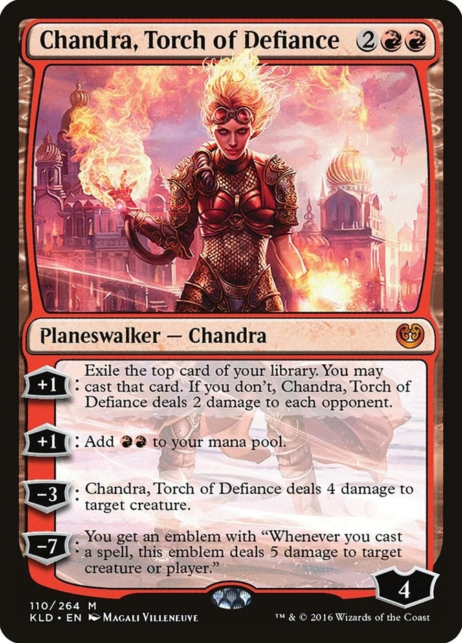 Chandra, Torch of Defiance (110) (Kaladesh)