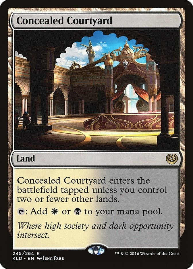Concealed Courtyard (245) (Kaladesh)