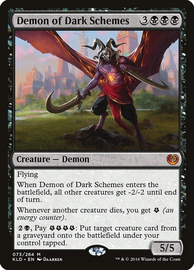 Demon of Dark Schemes (73) (Kaladesh)