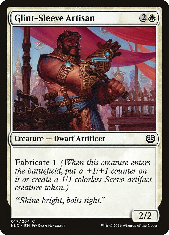 Glint-Sleeve Artisan (17) (Kaladesh)