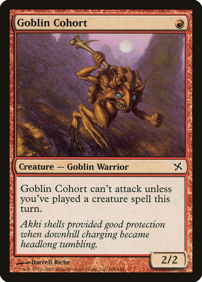 Goblin Cohort (106) (Betrayers of Kamigawa)