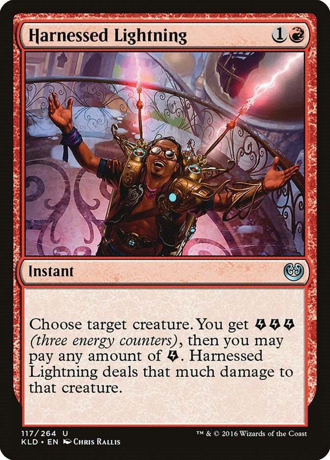 Harnessed Lightning (117) (Kaladesh)