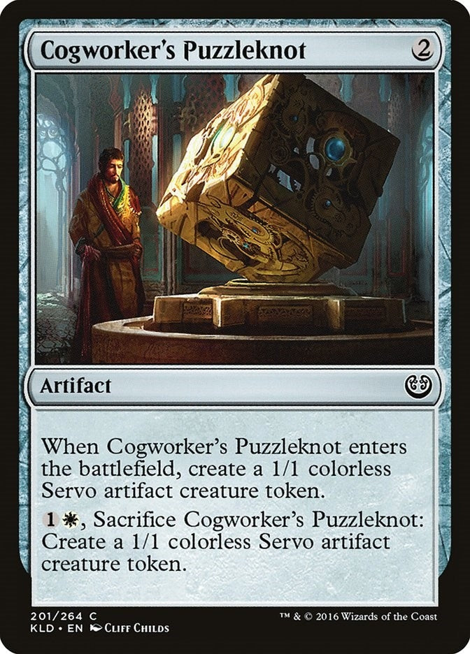 Cogworker's Puzzleknot (201) (Kaladesh)