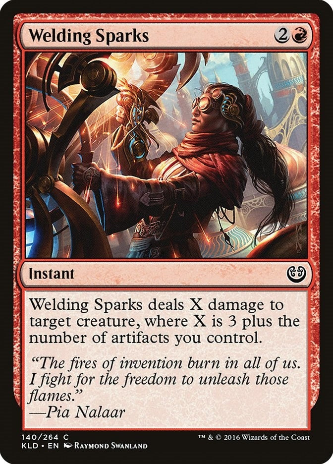 Image for Welding Sparks (140) - Magic: The Gathering
