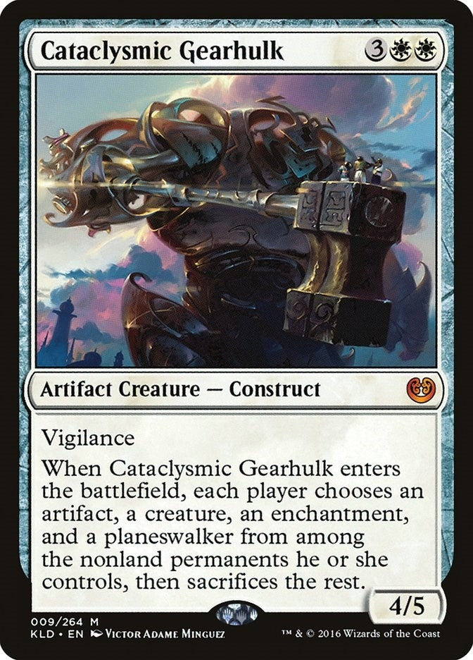 Cataclysmic Gearhulk (9) (Kaladesh)