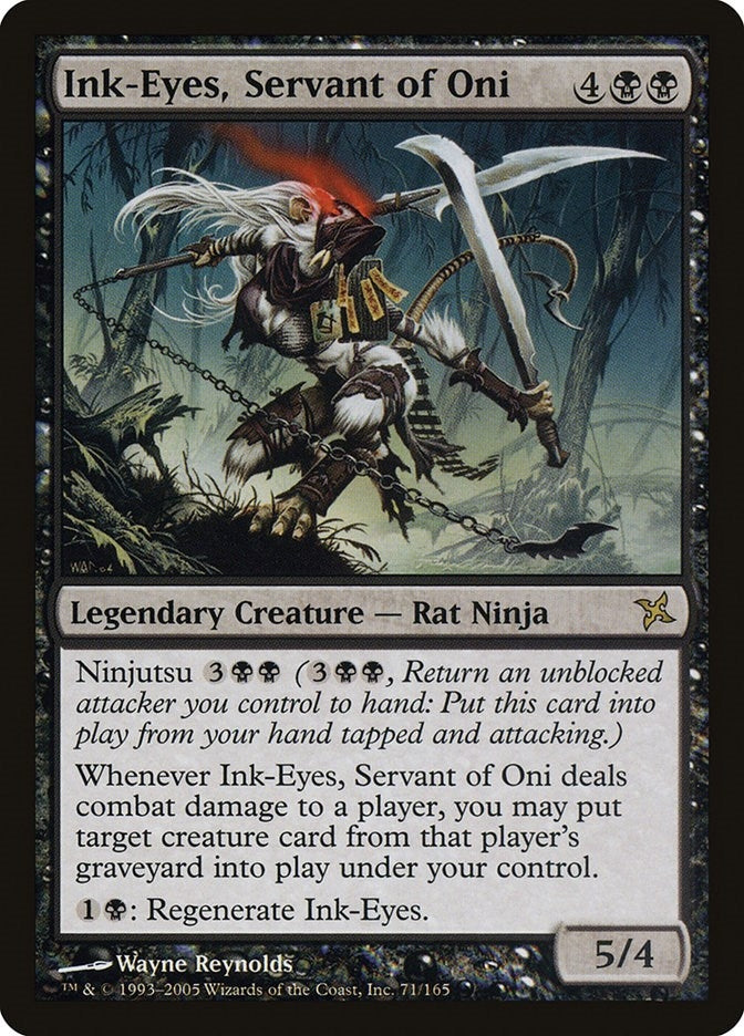 Ink-Eyes, Servant of Oni (71) (Betrayers of Kamigawa)