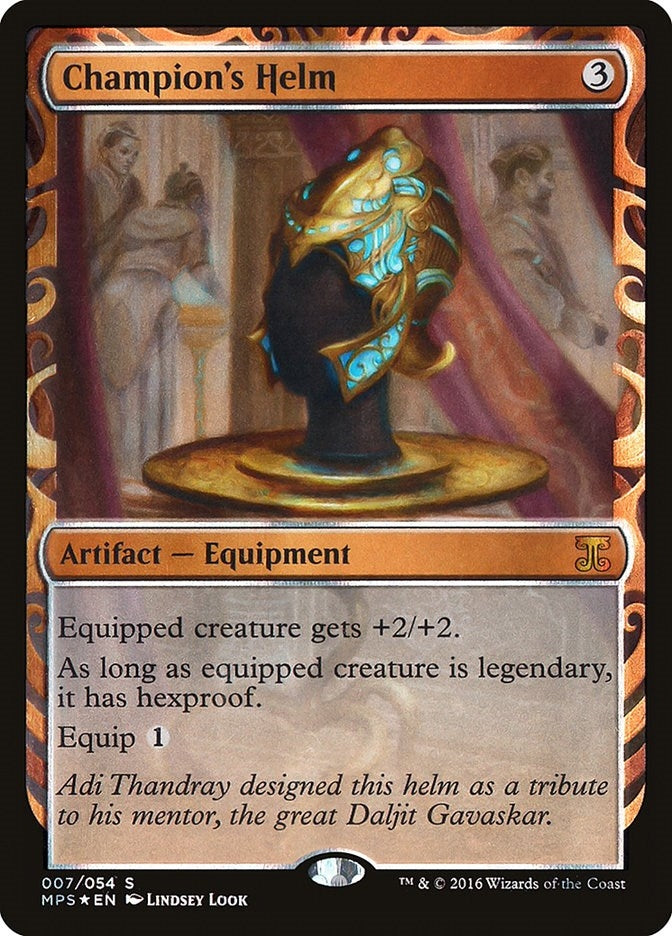 Champion's Helm (7) (Masterpiece Series: Kaladesh Inventions)