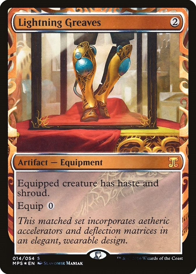 Lightning Greaves (14) (Masterpiece Series: Kaladesh Inventions)