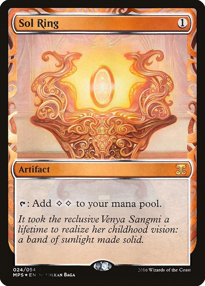 Sol Ring (24) (Masterpiece Series: Kaladesh Inventions)