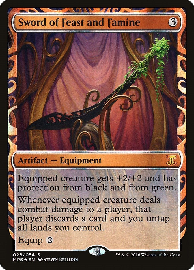Sword of Feast and Famine (28) (Masterpiece Series: Kaladesh Inventions)