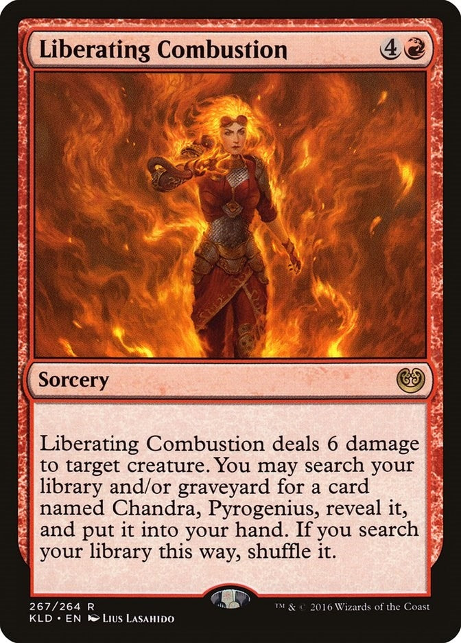 Liberating Combustion (267) (Kaladesh)