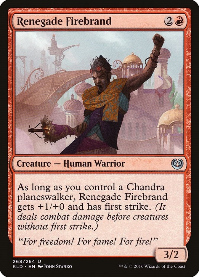 Renegade Firebrand (268) (Kaladesh)