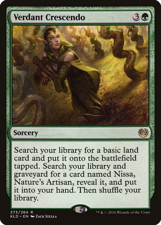 Image for Verdant Crescendo (273) - Magic: The Gathering