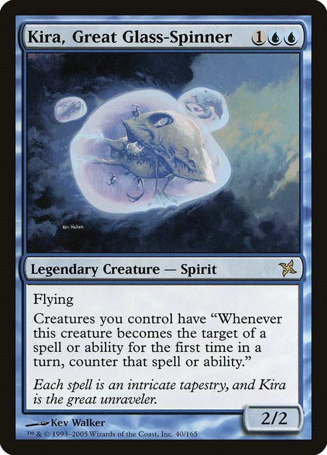 Kira, Great Glass-Spinner (40) (Betrayers of Kamigawa)