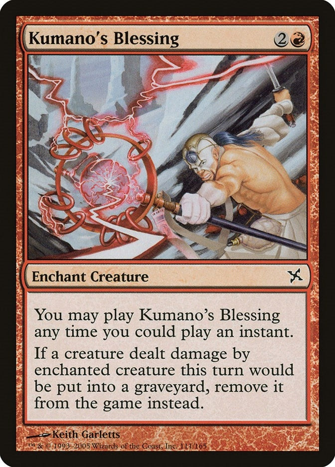 Kumano's Blessing (111) (Betrayers of Kamigawa)