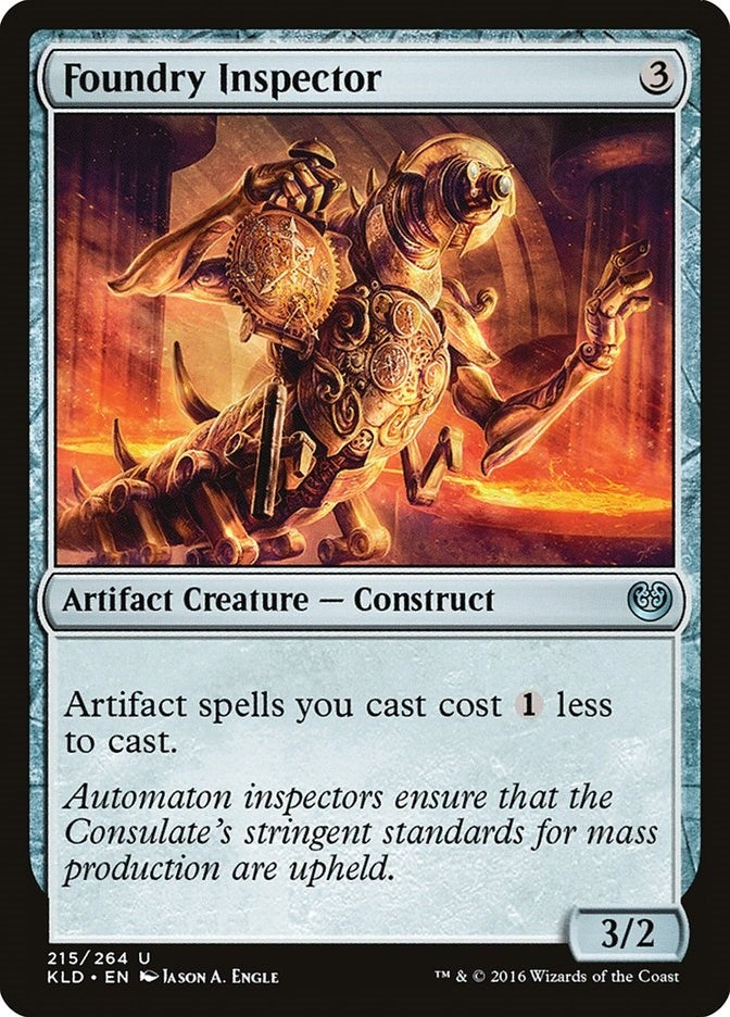 Foundry Inspector (215) (Kaladesh)