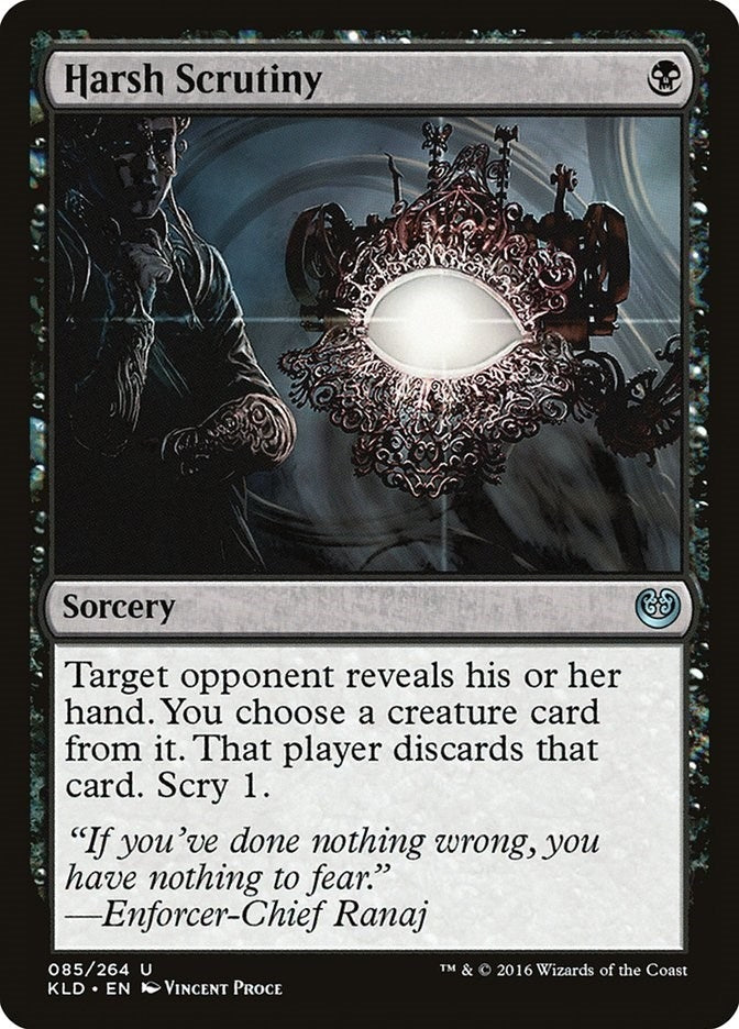 Harsh Scrutiny (85) (Kaladesh)