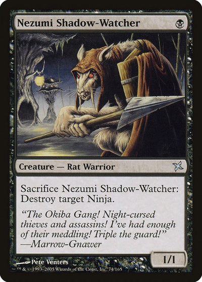 Nezumi Shadow-Watcher (74) (Betrayers of Kamigawa)