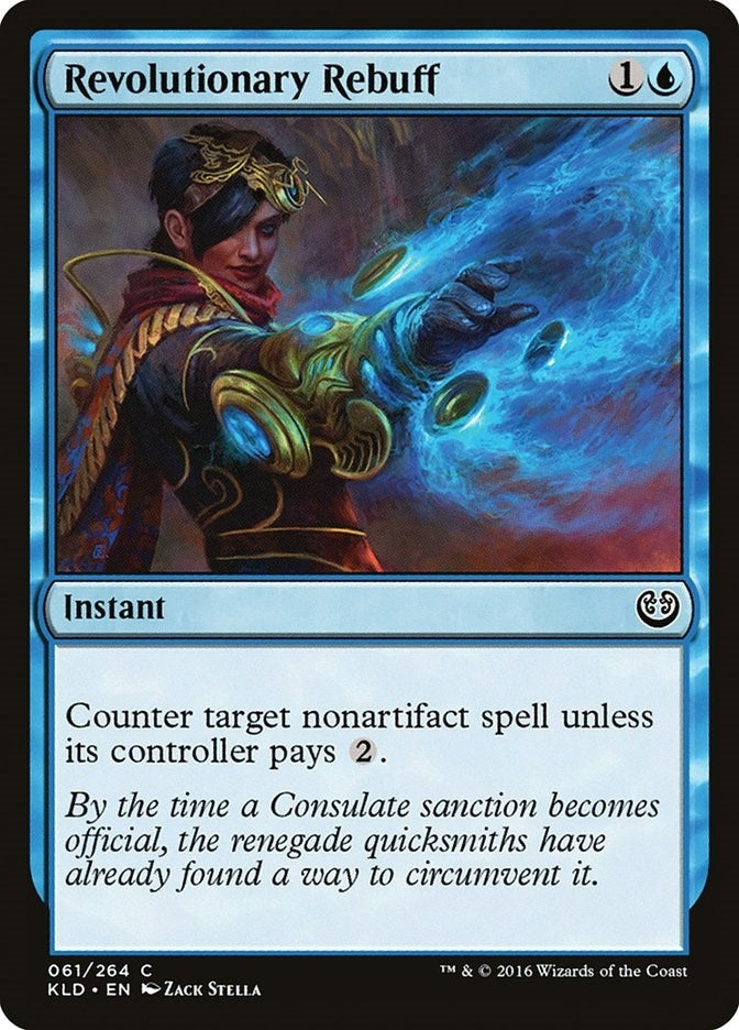 Revolutionary Rebuff (61) (Kaladesh)
