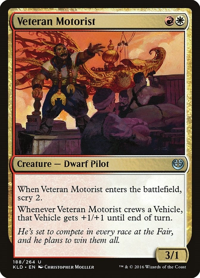 Veteran Motorist (188) (Kaladesh)
