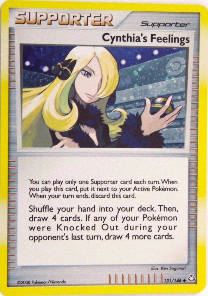 Image for Cynthia's Feelings - 131/146 (Cosmos Holofoil) (131/146) (Miscellaneous Cards & Products) - Pokemon