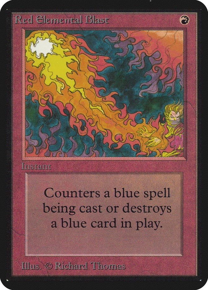 Red Elemental Blast (Alpha Edition)